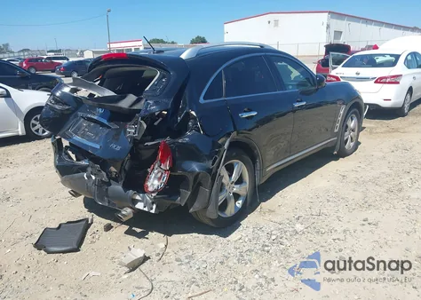 2010 Infiniti Fx35 из США, поврежденный, VIN JN8AS1MW8AM851187